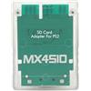 LiebeWH MX4SIO SIO2SD Micro Adattatore per Scheda di Memoria per - Lettore di Schede Sostitutivo Stabile per gli Appassionati di Giochi (Bianco trasparente)