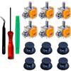 SOSS GAMING® Kit di aggiornamento per joystick effetto Hall per controller Dualsense Playstation 5, corregge joystick drift, rotti e allentati (confezione da 6)