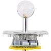 HEEPDD Joystick LED Regolabile a 8 Vie, Pulsanti Che Cambiano Colore, Design Durevole, Microinterruttore Lunga Durata, Perfetto per Console di Gioco e Macchine