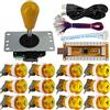 SJ@JX Arcade Game Controller USB Encoder Gamepad Microswitch Button 8way Joystick for Nintendo Switch PC PS3 Retropie Raspberry Pi MAME