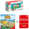 Nintendo Switch Turquoise: Timmy & Tommy's Edition+ Animal Crossing: New Horizons pre-installed Switch Online 12 Month Subscription Redemption Code