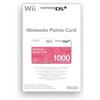 Nintendo Carte points Nintendo (1000 points) pour wii et dsi [Edizione : Francia]