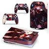 GALSOR Protettivo Per PS5 Skin Disc Edition Anime Console E Controller Vinile Cover Wraps Per PS 5 Version 45402 Senza Bolle E Senza Residui
