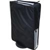 Generico Anti-graffio antipolvere manica copertura polvere per PS5 Console Accessori di gioco orizzontale / verticale polvere copertura protettiva Custodia polvere (TPU trasparente verticale)