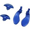 AMONIDA Controller di Gioco Professionale Paddle Posteriori in Metallo Pulsanti di Ricambio per Controller Edge, Comfort e Durata di Livello Militare per i Giocatori (BLUE)