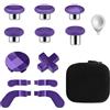 VANPARK Accessori per controller Xbox One Elite Series 2 (modello 1797), levette in metallo, joystick, kit di ricambio compatibili con controller wireless Xbox Elite serie 2 core (viola)