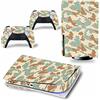 PDURMBUAB Nessuna Schiuma Nessuna Bolla Per PS5 Skin Disc Edition & Digital Console E Controller Vinyl Cover Skins Wraps Resistente Ai Graffi, Compatibile 20418(Digital Edition)