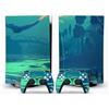 GALSOR Protettivo Per PS5 Skin Disc Edition Anime Console E Controller Vinile Cover Skin Wraps Per PS 5 Disc Version(54335) Senza Bolle E Senza Residui