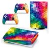 GALSOR Protettivo Pelle Decalcomanie Anime Console Per PS5 Disk Edition 2 Controller Pellicola Vinile Avvolge, Durevole, Resistente Graffi 13404 Senza Bolle E Senza Residui