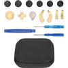 Septpenta Levette in Metallo 13 in 1 per Xbox One Elite Series 2, Include 6 Joystick Mod Swap, 4 Paddle, 2 D Pad, 1 Strumento, Kit di Sostituzione Parti Del Controller di Gioco Rimovibili