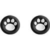 Generico 2 pezzi di coperture in silicone per joystick controller per Rog Xbox Ally/Rog Xbox Ally X Copertura per rocker thumpstick (Nero e bianco)