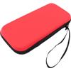 Generic Custodia per la Conservazione della Console, Kratzer -Eplo -Konsole SMag Bag Eva Pu in Pelle per Caricabatterie (rosso)