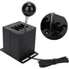 Generic Testa a Sfera del USB in Lega di Alluminio Nera per Simulatori di Volante T300RS/GT