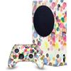 Head Case Designs Licenza Ufficiale Ninola Puntini Mix Arte Pacchetto Console Da Gioco Wrap E Pelle Per Controller Compatibile con Xbox Series S Console & Controller Bundle