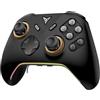 Generico Custodia protettiva in silicone controller da gioco per Flydigi Vader 5Pro Custodia morbida antiurto, antiscivolo e antigraffio Custodia protettiva per controller (Nero)