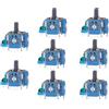 IKPEK 6 joystick + 6 potenziometri 2K3 Ohm di ricambio per controller PS5, sensore analogico 3D ruota, stick joystick Rocker modulo di ricambio per controller Playstation 5 DualSense