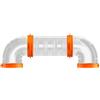 Generico Tubi di criceto, tubi di criceto e tunnel, Animali creativi Set di esercizi con tubo, Kit tubo di criceto Tunnel Adventure Pipe Connection Traccia per piccoli sport per animali
