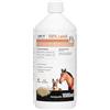 Lab-V Olio di lino per cavalli, cani e gatti, 1000 ml