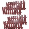 LIGHTAOTAO Recinto per Piccole Tartarughe 4 Unitá in Pvc per Piccoli Animali, Recinzioni Modulari per Esterno, Facile Assemblaggio per Giardino e Paesaggio Decorativo