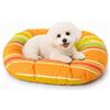 TECNOCUCI Cuscino Per Cani e Gatti Ovale 58 x 40 x 8 cm Alta Qualità | Cuscino Cane e Gatto con Imbottitura in Soffice Fiocco di Poliestere, Tessuto Certificato Oeko-Tex, Made in Italy, Tecnocuci