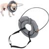 Generic Guardia paraurti per cani ciechi, anello di collisione per cani ciechi, collare ad anello per animali domestici, anello protettivo regolabile, comoda protezione per gli occhi, per animali