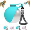 Uuxkgu borraccia per cani,borraccia cane,dispenser di acqua portatile,bottiglia d'acqua portatile da 285 ml per cani,Cane Bottiglia Da Viaggio A Prova Di Perdita Per L'aperto A Piedi Cuccioli Ess(A)