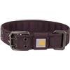 Carhartt, Collare per cani, completamente regolabile, in nylon resistente, per passeggiate e addestramento, color vino scuro, L