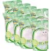 BPS BUENA PET SHOP LETTIERA GATTO SILICIO 【30.4 LITRI】【8 BUSTE DA 3.8L 】 per Gatti a Lunga Durata ai Cristalli di Silicio, assorbiodore (30.4L MELA)