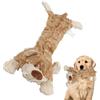 Generic Giocattolo sonoro per cani in peluche, robusto a forma di orso, giocattolo da masticare per cuccioli, indistruttibile, gioco interattivo per interni