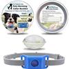 OALYGEI Aquality Pets Collare Antiparassitario Naturale, Ciondolo Repellente Per Pulci E Zecche Per Cani (Blu)