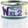 Generico Natural Code XL Gatto Cibo Umido Tonno E Sardine 12 LATTINE DA 170g CADAUNO