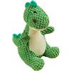 BommFu Giocattolo per cani squittio | Peluche dinosauro,Robusto giocattolo da mordere per cuccioli in caso di noia all'interno gioco all'aperto