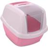 Imac Maddy Junior Lettiera Gatto chiusa Lettiera per Gatti con Filtro e Paletta 57x43x41 cm (Rosa)