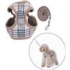 Puppal Imbracatura e Piombo per Cuccioli, Confortevole Regolabile Pettorina e Guinzaglio per Cani Taglia Piccola in Maglia Traspirante (M)