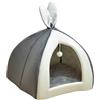 bellv Casetta per gatti randagi all'aperto, resistente alle intemperie, per cani e gatti, con letto interno lavabile, cuccia per gatti da esterno, cuccia per gatti e gatti, cuccia per gatti e animali