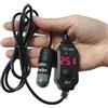 ENEWSTAR Mini riscaldatore per acquario sommergibile alimentato tramite USB, 10 W, con termometro integrato, regolatore di temperatura esterno utilizzato per serbatoio da 2-4 litri