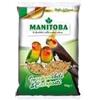 Generico Miscuglio Manitoba per Inseparabili, mangime completo per pappagalli inseparabili e calopsite, semi di qualità italiana, depolverato | 1 confezione da 4kg.