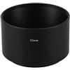 Oikabio Filtro per fotocamera avvitato 52 mm Metal Tele Lens Hood Shade