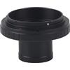 Plyisty Adattatore da 1,25, Interfaccia per Telescopio Astronomico T2- con Filettatura in Lega di Alluminio M42x0,75 Mm per Anello Adattatore per Fotocamera