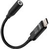 ADV. Accessport Lite - Adattatore da USB tipo C a jack per cuffie femmina da 3,5 mm, ad alta risoluzione, 24 bit/96 kHz, da USB C a Aux, compatibile con iPhone 15 Pro Max/15 Pro/15 Plus, Galaxy S23
