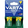 Varta VARTA Recharge Accu Power C 3000 mAh Blister 2 Baby (C) batteria alcalina manganese 1,5 V 2 pezzi