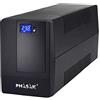 Phasak PH 9410 - Caricatore per batteria, colore: Nero