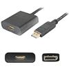 Addon-Networking Cavo adattatore da DisplayPort a HDMI 1.3 da 8, nero (DISPLAYPORT2HDMI)