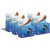 GT PHOTO Realishot Splash - Confezione da 5 fotocamere usa e getta impermeabili fino a 6 m, 5×27 foto, pellicola a colori 35 mm ISO 400 con flash integrato ed esposizione automatica - blu