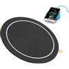 Sxhlseller Caricabatterie Wireless con Disco Magnetico, Caricabatterie Wireless per Telefono, Caricabatterie Portatile Multifunzione per Telefono, Disco Magnetico per per Telefoni