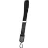 Plyisty Cordino da Polso per Fotocamera, Lunghezza 26 Cm, Cinturino da Polso in Nylon a Sgancio Rapido per Fotocamera DSLR, Carico Massimo di 150 Libbre (BLACK)