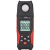 AMRTTWY Misuratore di luce, TA630 Luxmetro Professionale Portatile Ad Alta Precisione Illuminometro Fotometro(TA630A)
