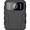 JOJIDE Bodycam, Mini telecamera HD 4K con registratore della polizia con schermo HD Telecamera indossabile for la polizia, telecamera indossabile for il corpo