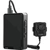 DIGNIFE Action Camera, Registratore antiterrorismo della macchina fotografica del corpo di polizia A30 for le forze dell'ordine Scatola nera Batteria da 5800 mAh Telecamere d'azione a 4 LED(Standard add 32GB)