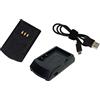 PowerSmart® USB Caricabatterie per DOPOD 838, D600, E806 C, WIZA100, WIZA16, HTC Wizard, i-Mate K-Jam, O2 XDA Mini Pro, Qtek 9100, T-Mobile MDA Vario